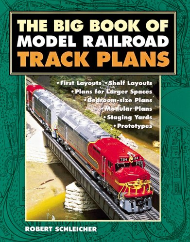 Book cover for The Big Book of Model Railroad Track Plans