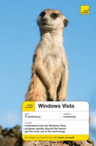 Cover of Teach Yourself Windows Vista