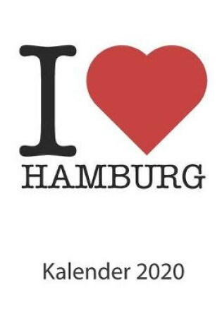 Cover of I love Hamburg Kalender 2020