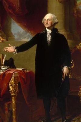 Book cover for Iconic Portrait of President George Washington by Gilbert Stuart Journal