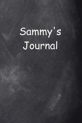 Book cover for Sammy Personalized Name Journal Custom Name Gift Idea Sammy
