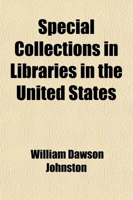 Book cover for Special Collections in Libraries in the United States