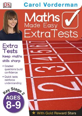 Book cover for Maths Made Easy Extra Tests Ages 8-9 Key Stage 2