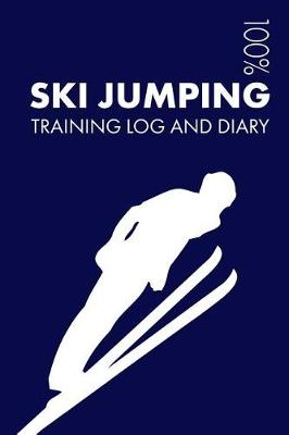 Book cover for Ski Jumping Training Log and Diary