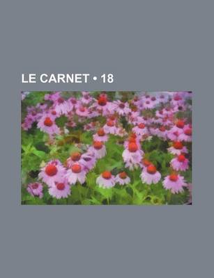 Book cover for Le Carnet (18)