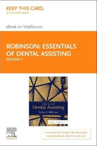 Cover of Essentials of Dental Assisting - Elsevier eBook on Vitalsource (Retail Access Card)