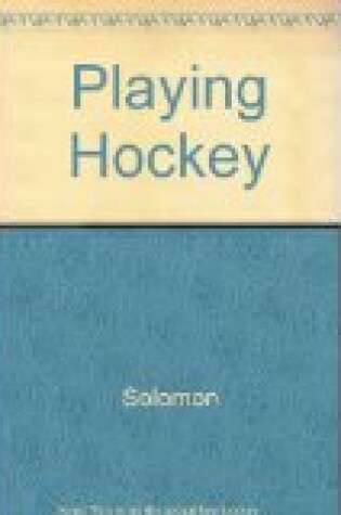 Cover of Playing Hockey