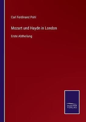 Book cover for Mozart und Haydn in London