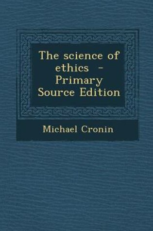 Cover of The Science of Ethics