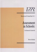 Cover of Assessment in Schools