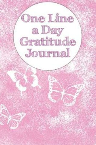 Cover of One Line a Day Gratitude Journal