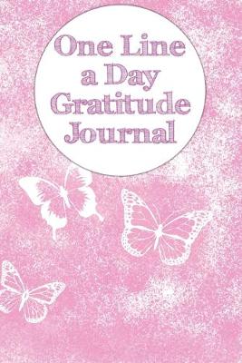 Book cover for One Line a Day Gratitude Journal