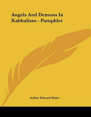 Book cover for Angels and Demons in Kabbalism - Pamphlet