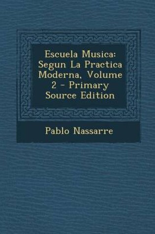 Cover of Escuela Musica