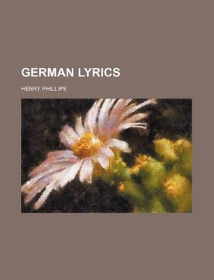 Book cover for German Lyrics