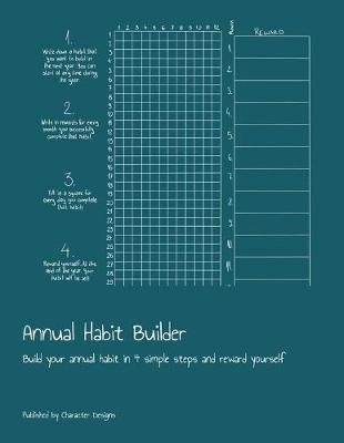Book cover for Annual Habit Builder