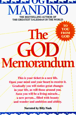 Cover of The God Memorandum