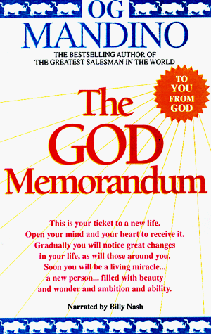 Book cover for The God Memorandum