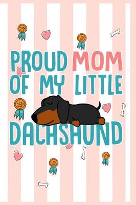 Book cover for Dachshund Mom Notebook