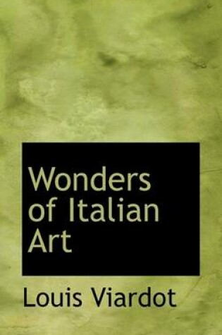 Cover of Wonders of Italian Art