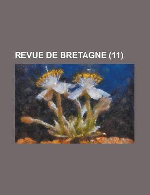 Book cover for Revue de Bretagne (11 )