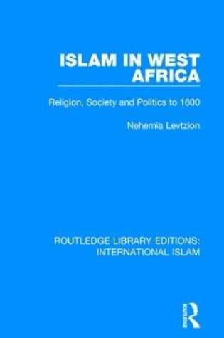 Cover of Islam in West Africa