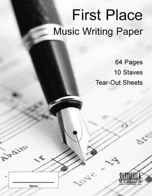 Cover of First Place Music Writing Paper