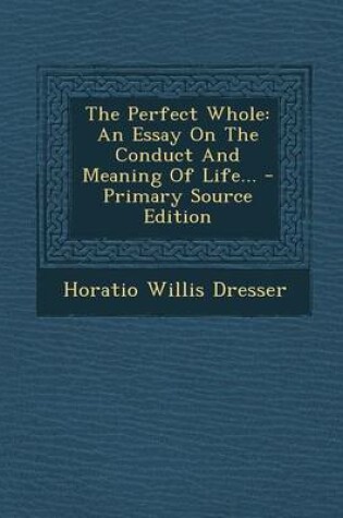 Cover of The Perfect Whole