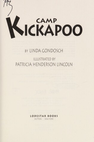 Cover of Gondosch & Lincoln : Camp Kickapoo (HB)