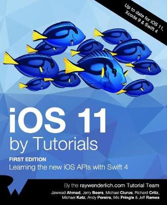 Book cover for iOS 11 by Tutorials