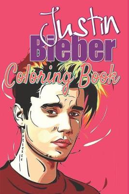 Book cover for Justin Bieber Coloring Book