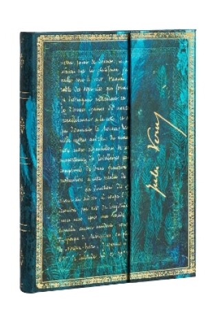Cover of Verne, Twenty Thousand Leagues Midi Unlined Hardcover Journal (Wrap Closure)