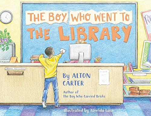 Book cover for The Boy Who Went to the Library