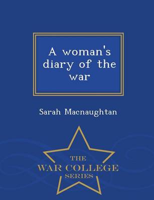 Book cover for A Woman's Diary of the War - War College Series