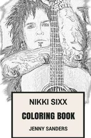 Cover of Nikki Sixx Coloring Book