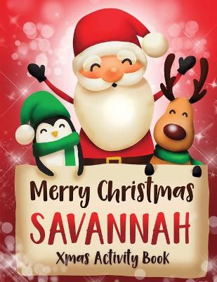 Book cover for Merry Christmas Savannah