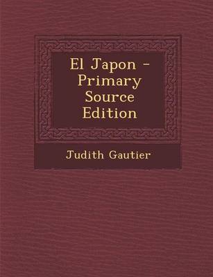 Book cover for El Japon - Primary Source Edition