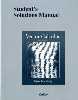 Book cover for Student's Solutions Manual for Vector Calculus