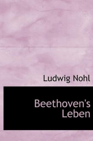 Cover of Beethoven's Leben