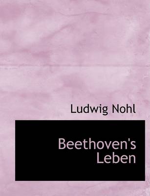 Book cover for Beethoven's Leben