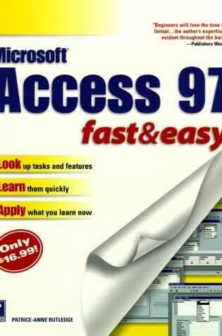 Cover of Access 97 Fast and Easy