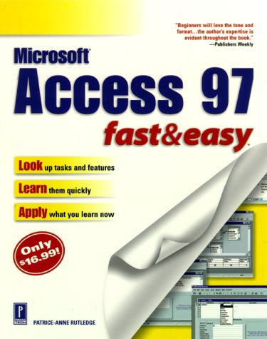 Cover of Access 97 Fast and Easy