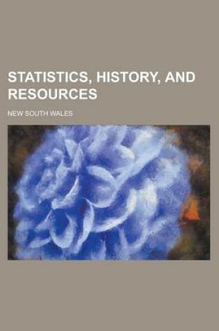 Cover of Statistics, History, and Resources