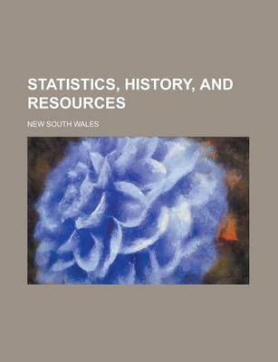 Book cover for Statistics, History, and Resources