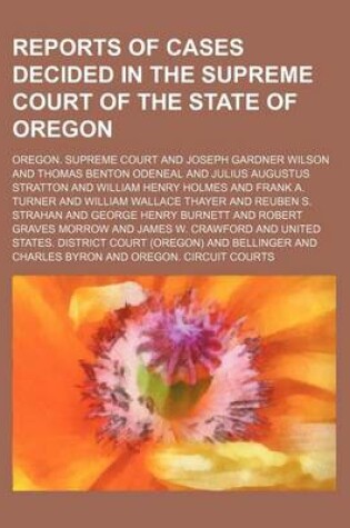 Cover of Reports of Cases Decided in the Supreme Court of the State of Oregon (Volume 83)