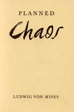 Cover of Planned Chaos