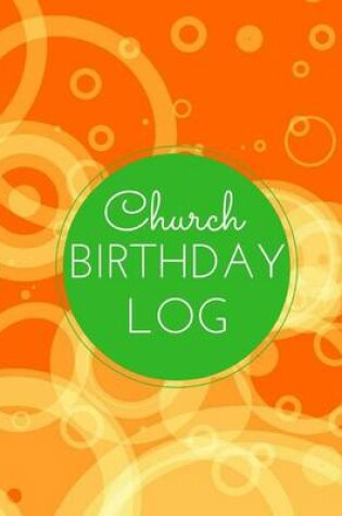 Cover of Church Birthday Log