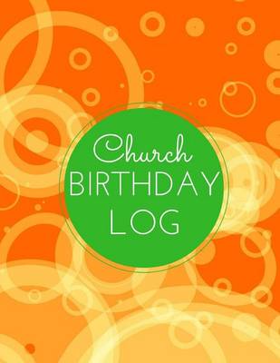 Book cover for Church Birthday Log