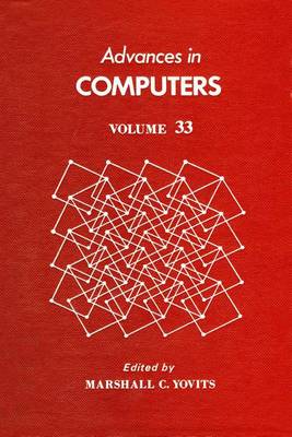 Cover of Advances in Computers Vol 33