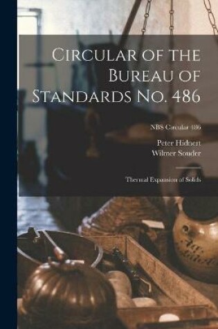 Cover of Circular of the Bureau of Standards No. 486